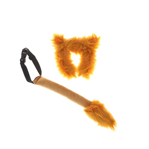 SAFIGLE 2Stücke Stirnband Haarreif Löwenschwanz Kostümzubehör für Halloween Karneval Party Rollenspiele für Erwachsene SAFIGLE 2Stücke Stirnband Haarreif Löwenschwanz Kostümzubehör für Halloween Karneval Party Rollenspiele für Erwachsene von SAFIGLE