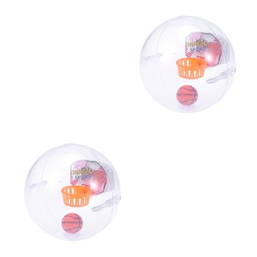 SAFIGLE 2St Reduzieren Sie Stressspielzeug led ligts led-Light basketballständer kinderknallzeug Funny Toys Spielzeuge Lernspielzeug für Kinder Mini Basketball schießen von SAFIGLE