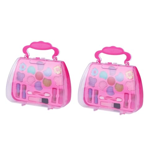 SAFIGLE 2st Spielzeug Schminkkoffer Für Mädchen Kosmetik Kind Schminkkasten von SAFIGLE