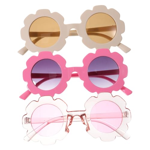 SAFIGLE 3 Paare Sonnenbrille für Sonnenblumen Design Uv Leicht für Geburtstagsfeiern Outdoor Aktivitäten Familienfeiern SAFIGLE 3 Paare Sonnenbrille für Sonnenblumen Design Uv Leicht für Geburtstagsfeiern Outdoor Aktivitäten Familienfeiern von SAFIGLE