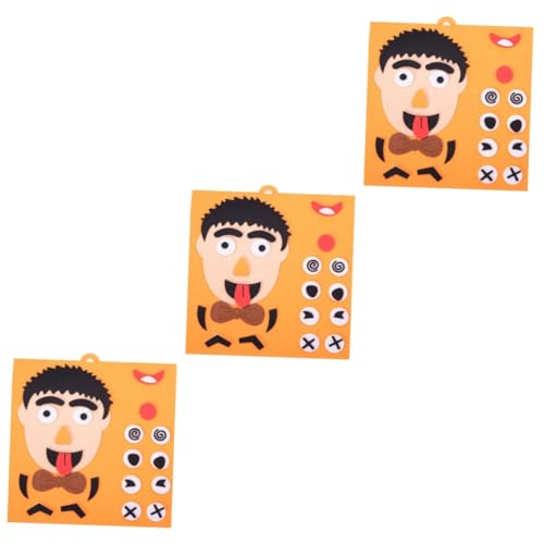 SAFIGLE 3 STK Spielzeug Puzzle-Set Kind Gesicht von SAFIGLE