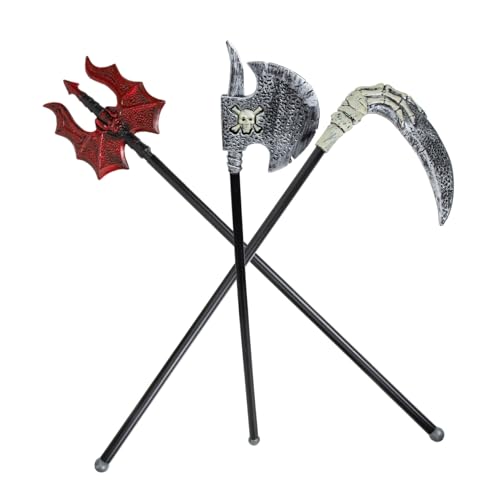 SAFIGLE 3 Stück Halloween Requisiten Halloween Gefälschtes Halloween Halloween Für Bühnen Cosplay Requisite Halloween Performance Requisite Festival Cosplay Requisite von SAFIGLE