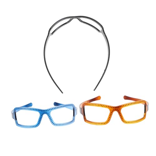 SAFIGLE 3 Stück Kunstbrillen Stirnband Stirnbänder Damen Weiche Accessoires Modische Brillen Haarbänder Kopfschmuck Mädchengeschenk Zartes Stirnband Hochwertiger Umweltschutz PC SAFIGLE 3 Stück Kunstbrillen Stirnband Stirnbänder Damen Weiche Accessoires Modische Brillen Haarbänder Kopfschmuck Mädchengeschenk Zartes Stirnband Hochwertiger Umweltschutz PC von SAFIGLE