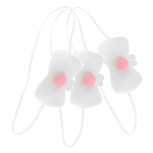 SAFIGLE 3 Stück Plüsch Hasennase Kleines Hasenkostüm Zubehör Kuscheliges Bunny Nose Cosplay Prop für Ostern Bühnenauftritt SAFIGLE 3 Stück Plüsch Hasennase Kleines Hasenkostüm Zubehör Kuscheliges Bunny Nose Cosplay Prop für Ostern Bühnenauftritt von SAFIGLE