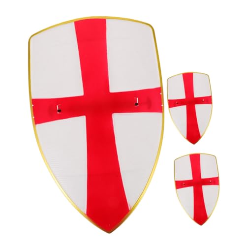 SAFIGLE 3stücke Spielzeugschild Für Junge Mädchen Mittelalter-rollenspielspielzeug Ritterschildspielzeug Geeignet Für Cosplay Kostümzubehör Historisch Inspiriert Langlebiges Material SAFIGLE 3stücke Spielzeugschild Für Junge Mädchen Mittelalter-rollenspielspielzeug Ritterschildspielzeug Geeignet Für Cosplay Kostümzubehör Historisch Inspiriert Langlebiges Material von SAFIGLE