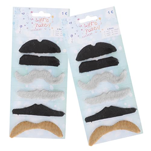 SAFIGLE 30 Stück Karnevals Requisiten Fasching Schnurrbart falscher Bart Bartfarbe für Männer Bartwachs Bartformer Bart Trimmer Cosplay-Bart künstlicher Bart Party-Cosplay-Requisite Flaum SAFIGLE 30 Stück Karnevals Requisiten Fasching Schnurrbart falscher Bart Bartfarbe für Männer Bartwachs Bartformer Bart Trimmer Cosplay-Bart künstlicher Bart Party-Cosplay-Requisite Flaum von SAFIGLE