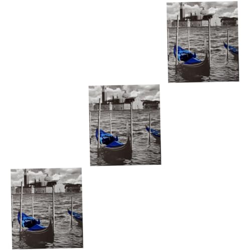 SAFIGLE 3st 1000-teiliges Venedig-Puzzle Aus Dickem Papier Puzzle-Spiel Puzzle-Brett Landschaft Puzzles Lernspielzeug Puzzles Abschlussgeschenk Papierpuzzle Erwachsener Kind Rätsel von SAFIGLE