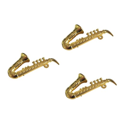 SAFIGLE 3St wunderschönes Instrumentendekor Charme der Nähmaschine Ohrringrohlinge aus Edelstahl bastelzeug Craft Ornament Dekor Musikinstrumente von SAFIGLE