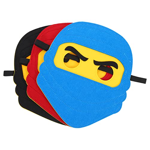 SAFIGLE 3Stücke Teiliges Cosplay Maske Themenmasken aus Filz für Partys Halloween und Wiederverwendbare Dekorationsmasken für Jungen SAFIGLE 3Stücke Teiliges Cosplay Maske Themenmasken aus Filz für Partys Halloween und Wiederverwendbare Dekorationsmasken für Jungen von SAFIGLE