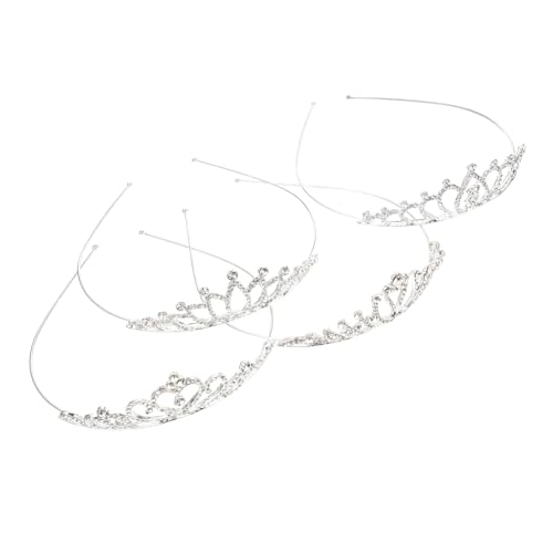 SAFIGLE 4 STÜCKE Teiliges Mädchen Haarband Glänzende Tanzkrone mit Strasssteinen Party Haarschmuck für Junge Mädchen Schickes und Multifunktionales Stirnband für Geburtstag und Schule SAFIGLE 4 STÜCKE Teiliges Mädchen Haarband Glänzende Tanzkrone mit Strasssteinen Party Haarschmuck für Junge Mädchen Schickes und Multifunktionales Stirnband für Geburtstag und Schule von SAFIGLE
