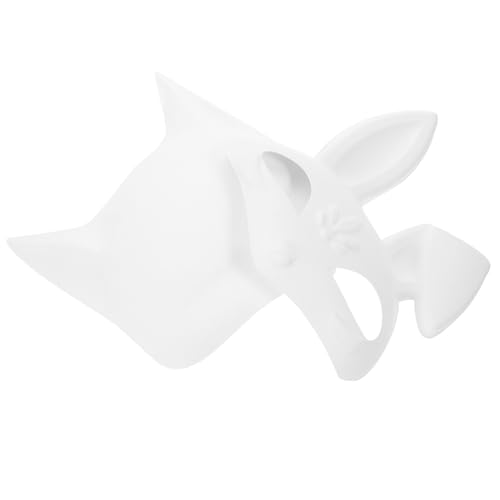 SAFIGLE 4 Stücke Masken Blank Lackierbar Masken Weiß Maskerade Maske Für Frauen Halloween Party SAFIGLE 4 Stücke Masken Blank Lackierbar Masken Weiß Maskerade Maske Für Frauen Halloween Party von SAFIGLE