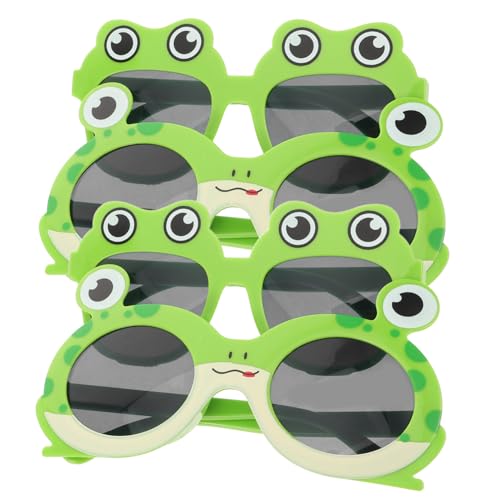 SAFIGLE 4 Stück Lustige Frosch Sonnenbrillen Foto Requisiten für Erwachsene für Sommer Strand und Geburtstagsfeiern SAFIGLE 4 Stück Lustige Frosch Sonnenbrillen Foto Requisiten für Erwachsene für Sommer Strand und Geburtstagsfeiern von SAFIGLE