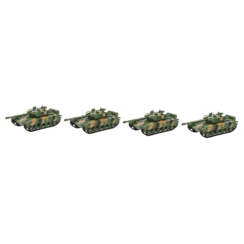 SAFIGLE 4 Stück Panzermodell RC Hubschrauber für Kinder Mini-Panzerspielzeug Kinderspielzeug Spielzeuge Autos Spielzeug Panzerspielzeug für Kinder militärisches Spielzeug Wagen von SAFIGLE