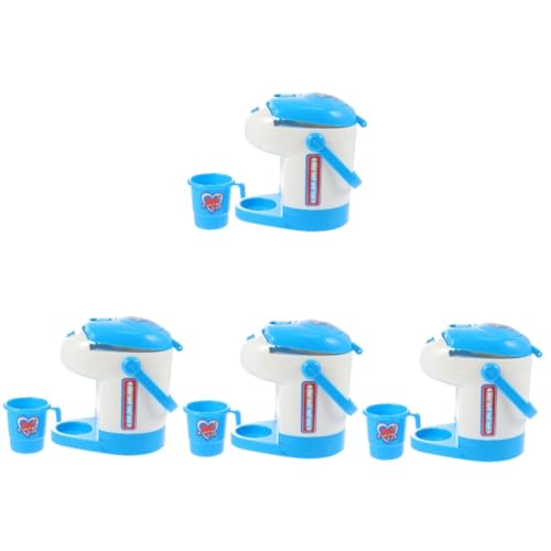 SAFIGLE 4 Stück Simulation Wasserspender Spielset für Kinder Mini-Wasserspender-Spielzeug Kinderspielzeug Spielzeuge lustiger Wasserbrunnen Haushaltsgerät Waschmaschine Geschirr Plastik von SAFIGLE