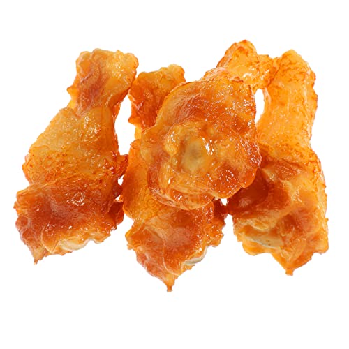 SAFIGLE 4 Stück Simulierte Chicken Wings und Drumsticks realistisches lebensmittelfleisch gefälschte Hühnerdekoration Spielzeuge Modelle Lebensmittelspielzeug gefälschtes Essen künstlich SAFIGLE 4 Stück Simulierte Chicken Wings und Drumsticks realistisches lebensmittelfleisch gefälschte Hühnerdekoration Spielzeuge Modelle Lebensmittelspielzeug gefälschtes Essen künstlich von SAFIGLE