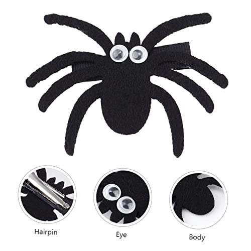 SAFIGLE 4 Stück Teiliges Halloween Spinnen Haarclip Schwarzes Spinnen Haarreif Accessoire Lustiger Kopfschmuck für Halloween Party Kostüm Leicht und Tragbar für Foto und Dekoration SAFIGLE 4 Stück Teiliges Halloween Spinnen Haarclip Schwarzes Spinnen Haarreif Accessoire Lustiger Kopfschmuck für Halloween Party Kostüm Leicht und Tragbar für Foto und Dekoration von SAFIGLE