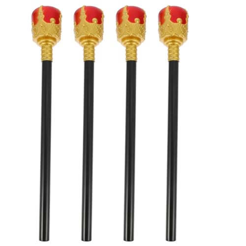 SAFIGLE 4 Stück Teiliges Halloween Zauberstab Magischer Scepter für Kostümpartys Bühnenaufführungen und Dekoration Vielseitig Einsetzbar und Leicht zu Halten Zufällige SAFIGLE 4 Stück Teiliges Halloween Zauberstab Magischer Scepter für Kostümpartys Bühnenaufführungen und Dekoration Vielseitig Einsetzbar und Leicht zu Halten Zufällige von SAFIGLE