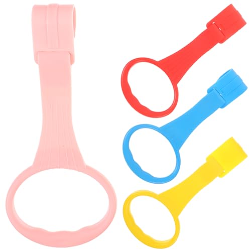 SAFIGLE 4 Stücke Infant Krippe Pull Ringe Baby Bett Stehen Pull Ringe Kinder Werkzeuge von SAFIGLE