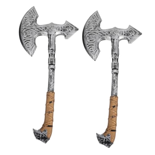 SAFIGLE 4 Stücke Teiliges Halloween Requisit Realistische Piraten Kostüm Beil Attrappe Ergonomisch Leichter Griff Langlebig und Detailreich für Cosplay Maskerade Aufführungen SAFIGLE 4 Stücke Teiliges Halloween Requisit Realistische Piraten Kostüm Beil Attrappe Ergonomisch Leichter Griff Langlebig und Detailreich für Cosplay Maskerade Aufführungen von SAFIGLE