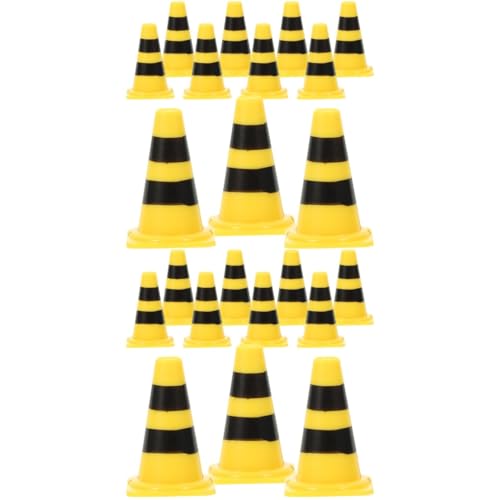 SAFIGLE 48 STK Simulationsrequisiten für Straßensperren Straßenverkehrsschranke lustiges Lernspielzeug für 5-Jährige Kinderspielzeug Embleme Spielzeuge Straßenschild Spielzeug Mini- von SAFIGLE