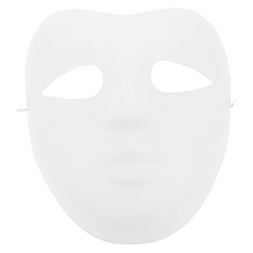 SAFIGLE Handbemalte Embryomaske - Blanko-papiermasken Für Kinder Frauen Männer - Mache-maske - Bastelzubehör - Unbemalt SAFIGLE Handbemalte Embryomaske - Blanko-papiermasken Für Kinder Frauen Männer - Mache-maske - Bastelzubehör - Unbemalt von SAFIGLE