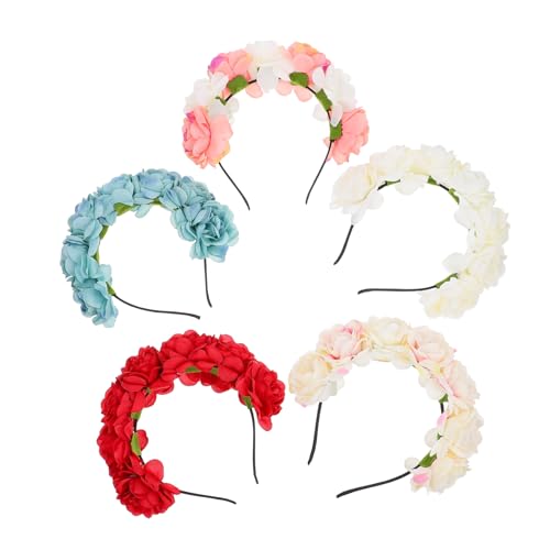 SAFIGLE 5 Stück Teiliges Blumendesign Haarreifen für Lustige Haardekoration für Partys Karneval für Kinderaufführungen und Festliche Anlässe SAFIGLE 5 Stück Teiliges Blumendesign Haarreifen für Lustige Haardekoration für Partys Karneval für Kinderaufführungen und Festliche Anlässe von SAFIGLE