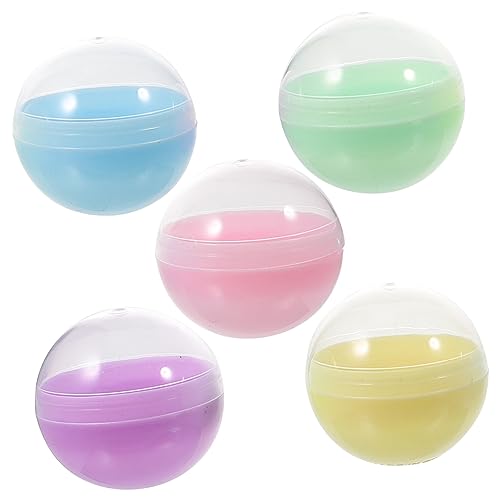 SAFIGLE 50 StüCk BefüLlbare Kugeln, Halbtransparente Macaron-Farben, 5cm, FüR Kaugummiautomaten, Diy Bastelprojekte, Spielzeug, Geschenkverpackung SAFIGLE 50 StüCk BefüLlbare Kugeln, Halbtransparente Macaron-Farben, 5cm, FüR Kaugummiautomaten, Diy Bastelprojekte, Spielzeug, Geschenkverpackung von SAFIGLE
