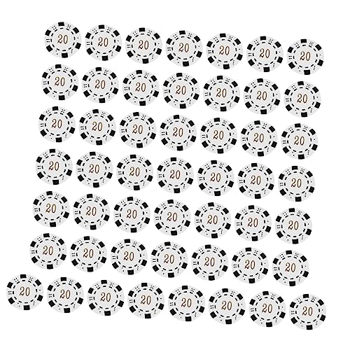 SAFIGLE 50 Stück Poker Chips Set - Professionelle Kunststoff-Poker-Chips für Texas Holdem, Mahjong und vieles mehr. EIN Must-Have für Poker- und -Fans! Diese hochwertigen SAFIGLE 50 Stück Poker Chips Set - Professionelle Kunststoff-Poker-Chips für Texas Holdem, Mahjong und vieles mehr. EIN Must-Have für Poker- und -Fans! Diese hochwertigen von SAFIGLE