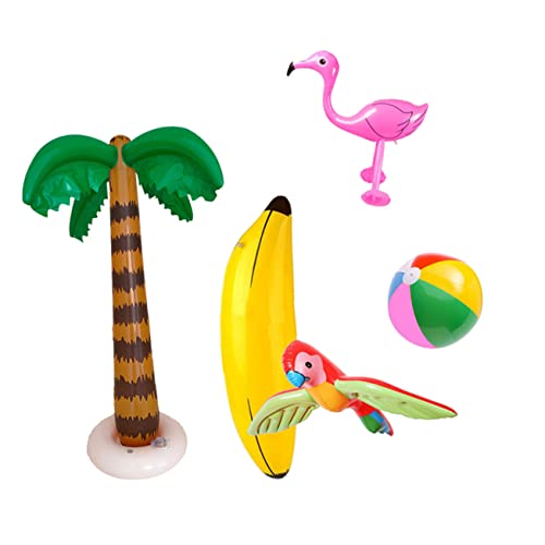SAFIGLE 5St Aufblasbare Spielzeuge aufblasbares Spielzeug Kinderbecken Badespielzeug für Babys Palmen sprengen papagei Ballons Dekoration Aufblasbares Flamingo-Spielzeug Kinderspielzeug von SAFIGLE