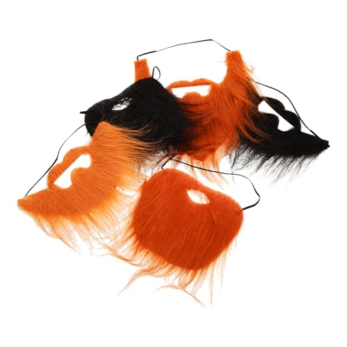 SAFIGLE 5stücke Teiliges Gefälschter Schnurrbärte Für Halloween Und Kostümpartys Weiche Anpassbare Fake-Beards Stilen Für Lustige Auftritte SAFIGLE 5stücke Teiliges Gefälschter Schnurrbärte Für Halloween Und Kostümpartys Weiche Anpassbare Fake-Beards Stilen Für Lustige Auftritte von SAFIGLE