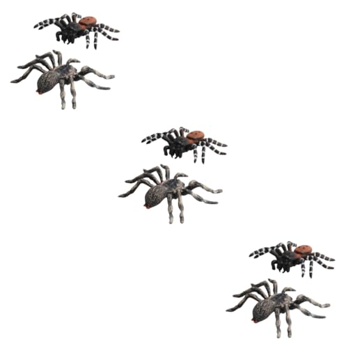 SAFIGLE 6 STK Spinne Spielzeug Simuliertes Insekt Tiere Modellfigur Fest von SAFIGLE
