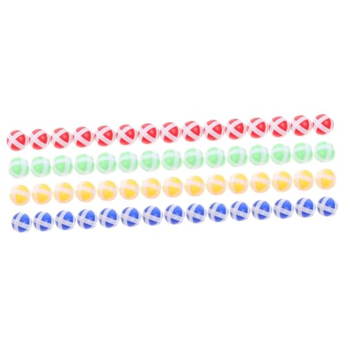 SAFIGLE 60 STK Dartscheibe klebrige Bälle Klettbälle Spielzeug klebrige Wandkugeln Klebebälle für Dartscheibe aus Stoff Zubehör fang den Ball GOO-Ball Kind Schachbrett SAFIGLE 60 STK Dartscheibe klebrige Bälle Klettbälle Spielzeug klebrige Wandkugeln Klebebälle für Dartscheibe aus Stoff Zubehör fang den Ball GOO-Ball Kind Schachbrett von SAFIGLE