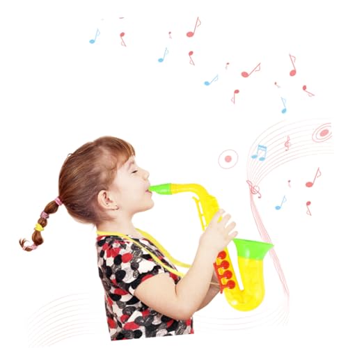 SAFIGLE 6St Spielzeuge lustiges Saxophonspielzeug Trompeten-Saxophon dartscheibe Kinder kinderspielzeug Prop-Trompete Saxophon Spielzeug Ventilator Lautsprecher Requisiten von SAFIGLE