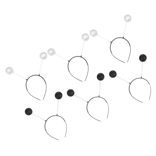 SAFIGLE 6Stücke Teiliges Glitzer Haarband mit Bällen Dekorative Stirnbänder für Kostümpartys Cosplay und Besondere Anlässe Leichtes und Langlebiges Design SAFIGLE 6Stücke Teiliges Glitzer Haarband mit Bällen Dekorative Stirnbänder für Kostümpartys Cosplay und Besondere Anlässe Leichtes und Langlebiges Design von SAFIGLE