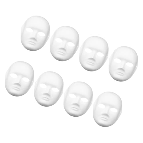 SAFIGLE 8 Stück Peking-opernmaske Bastelmaske Halloween-gesichtsmaske Maske Aus Pappmaché Bemalbare Masken Leere Halloween-maske Diy -malmaske Farbe Maske Diy Vollgesichtsmaske Weiß Papier SAFIGLE 8 Stück Peking-opernmaske Bastelmaske Halloween-gesichtsmaske Maske Aus Pappmaché Bemalbare Masken Leere Halloween-maske Diy -malmaske Farbe Maske Diy Vollgesichtsmaske Weiß Papier von SAFIGLE