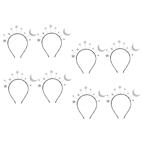 SAFIGLE 8Stücke Teiliges Stern Mond Haarband für Glitzerndes Bequemes Stirnband für Geburtstagsfeiern Karneval Cosplay und Fotoshootings Haaraccessoire für Kleine SAFIGLE 8Stücke Teiliges Stern Mond Haarband für Glitzerndes Bequemes Stirnband für Geburtstagsfeiern Karneval Cosplay und Fotoshootings Haaraccessoire für Kleine von SAFIGLE