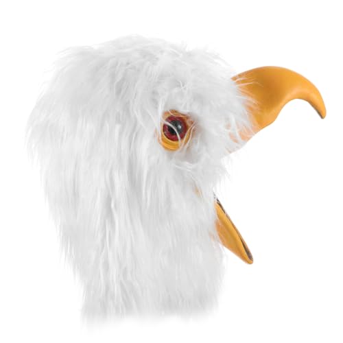 SAFIGLE Adlermaske Halloween-maske Lustig Falkenmaske Tierkopfmaske Vogelkostüm Falkenkostüm Tiermasken Für Erwachsene Adlerkopfmaske Vogel Maske Lustige Halloween-maske Weiß Plüsch SAFIGLE Adlermaske Halloween-maske Lustig Falkenmaske Tierkopfmaske Vogelkostüm Falkenkostüm Tiermasken Für Erwachsene Adlerkopfmaske Vogel Maske Lustige Halloween-maske Weiß Plüsch von SAFIGLE