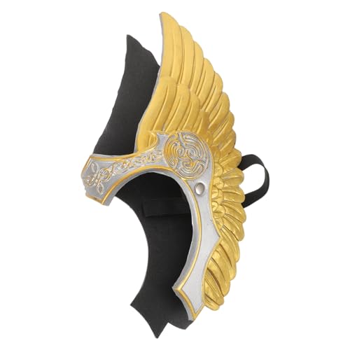 SAFIGLE Angel Wing Crown Headdress Leichtes Komfortables Engelskopfband für Halloween Themenpartys Maskeraden und Bühnenauftritte Vielseitiges Elegantes Partyaccessoire in Gold von SAFIGLE
