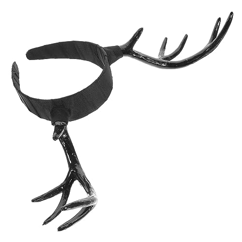 SAFIGLE Antler Haarband für Dekoratives Geweih Stirnband für Partys Cosplay und Weihnachten Schwarzes Kleines für Festliche Anlässe und Kostümaccessoires SAFIGLE Antler Haarband für Dekoratives Geweih Stirnband für Partys Cosplay und Weihnachten Schwarzes Kleines für Festliche Anlässe und Kostümaccessoires von SAFIGLE