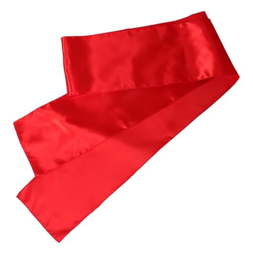 SAFIGLE Anziehrequisiten Piraten Zubehör Traditionelles Kleid Für Frauen Volksprodukte Karate Schärpe Für Antikes Kostüm Frauen Seidentuch Rot von SAFIGLE