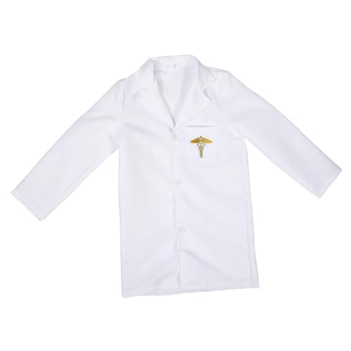 SAFIGLE Arztkleidung für Die vorgeben Arzt-Outfit Arztkostüm Kleinkind verkleiden sich zum Arztkostüm für Kleinkinder Arzt Kostüm Arztkostüm für Polyester Weiß SAFIGLE Arztkleidung für Die vorgeben Arzt-Outfit Arztkostüm Kleinkind verkleiden sich zum Arztkostüm für Kleinkinder Arzt Kostüm Arztkostüm für Polyester Weiß von SAFIGLE