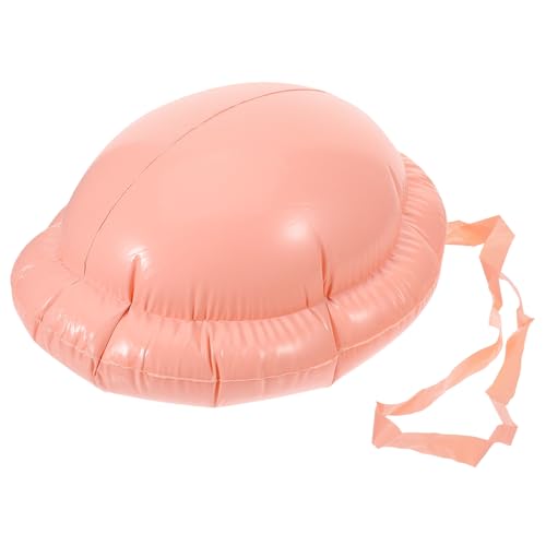 SAFIGLE Aufblasbare Gefälschte Bauchspielzeuge Plus Groß Für Falscher Bauch Realistisch Mutterschaft Künstlich Stoßen Halloween Fake-bauch-cosplay Schwangerer Kostümbauch Pvc Rosa von SAFIGLE