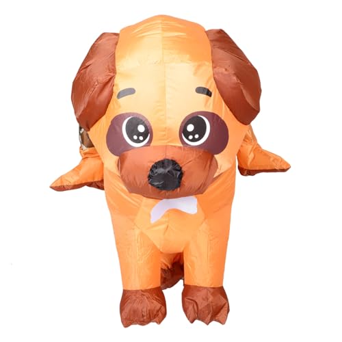 SAFIGLE Aufblasbares Hundereitkostüm, Aufblasbares Partykostüm, Aufblasbares Kostüm, Aufblasbares Hundekostüm Für Halloween Und Weihnachten SAFIGLE Aufblasbares Hundereitkostüm, Aufblasbares Partykostüm, Aufblasbares Kostüm, Aufblasbares Hundekostüm Für Halloween Und Weihnachten von SAFIGLE