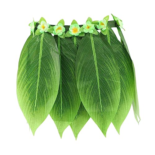 SAFIGLE Blätterrock Partyrock Hawaiianisches Hula Kostüm Hawaii Ankleide Hawaiianischer Hula Rock Quaste Hula Kleid Performance Rock Festival Cosplay Zubehör Seidentuch Grün SAFIGLE Blätterrock Partyrock Hawaiianisches Hula Kostüm Hawaii Ankleide Hawaiianischer Hula Rock Quaste Hula Kleid Performance Rock Festival Cosplay Zubehör Seidentuch Grün von SAFIGLE