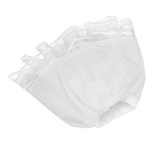 SAFIGLE Bustierrock Petticoat Foto Krinoline Unterrock klein geschwollen Uniformröcke für Mädchen Falten- die Röcke Reifenrock Krinolinrock für Mädchen Nylon Weiß von SAFIGLE