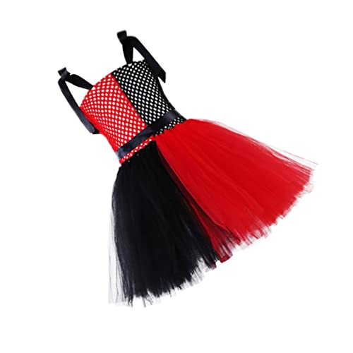 SAFIGLE Clown Kostüm Mädchen Tüllrock Gauze Kleid Performance Karneval Fasching Weihnachten Party XL Atmungsaktiv Hautfreundlich Komfortabel für Festliche Anlässe und Bühnenauftritte SAFIGLE Clown Kostüm Mädchen Tüllrock Gauze Kleid Performance Karneval Fasching Weihnachten Party XL Atmungsaktiv Hautfreundlich Komfortabel für Festliche Anlässe und Bühnenauftritte von SAFIGLE