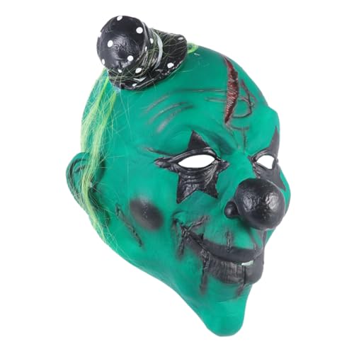 SAFIGLE Clown-maske Horror-zombie-kostüm Maskerademaske Masken Halloween Halloween-maske Halloween Für Erwachsene Halloween -masken Gesicht Dinosaurierkostüm Für Halloween Green Emulsion von SAFIGLE
