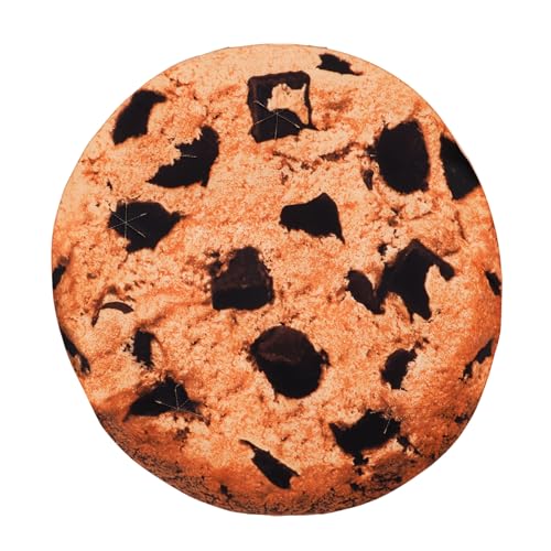 SAFIGLE Cookie Kostüm für Erwachsene Lustiges Cosplay Outfit für Partys Schokoladenfarbenes Design Leicht Tragbar für Halloween Karneval Unisex Kostümzubehör von SAFIGLE