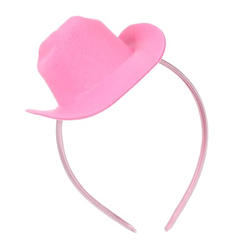 SAFIGLE Cowboyhut Stirnband für Damen Mini Cowgirl Hüte Haarband für Karneval und Mottoparty Elastisch und Bequem Kostümzubehör für Cosplay und Dress Up SAFIGLE Cowboyhut Stirnband für Damen Mini Cowgirl Hüte Haarband für Karneval und Mottoparty Elastisch und Bequem Kostümzubehör für Cosplay und Dress Up von SAFIGLE