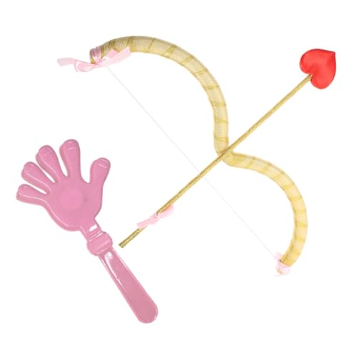 SAFIGLE Cupid Kostüm mit Bogen und Handklapper Gold für Valentinstag Cosplay Bühnenauftritte Romantische Partyaccessoires Geschenkidee für Erwachsene SAFIGLE Cupid Kostüm mit Bogen und Handklapper Gold für Valentinstag Cosplay Bühnenauftritte Romantische Partyaccessoires Geschenkidee für Erwachsene von SAFIGLE